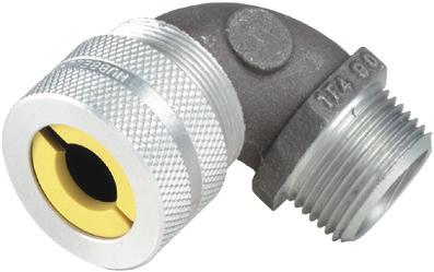 H A LO C INCREASED SAFETY ALUMINUM CONNECTORS N310-EX Use to secure and seal cords or cables entering enclosures or raceways.