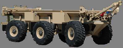 Armor Holdings (AH) FTTS Demonstrator Maneuver Sustainment Vehicle (MSV) & Companion Trailer (CT) Survivability & Force Protection Monocoque cab Modular Armor Kit Front, rear and side cameras NBC