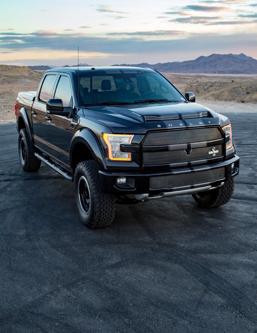 2015 Shelby F-150 Prototype CSM - 15ST0001P Carroll Shelby built the first muscle trucks for the street decades ago.