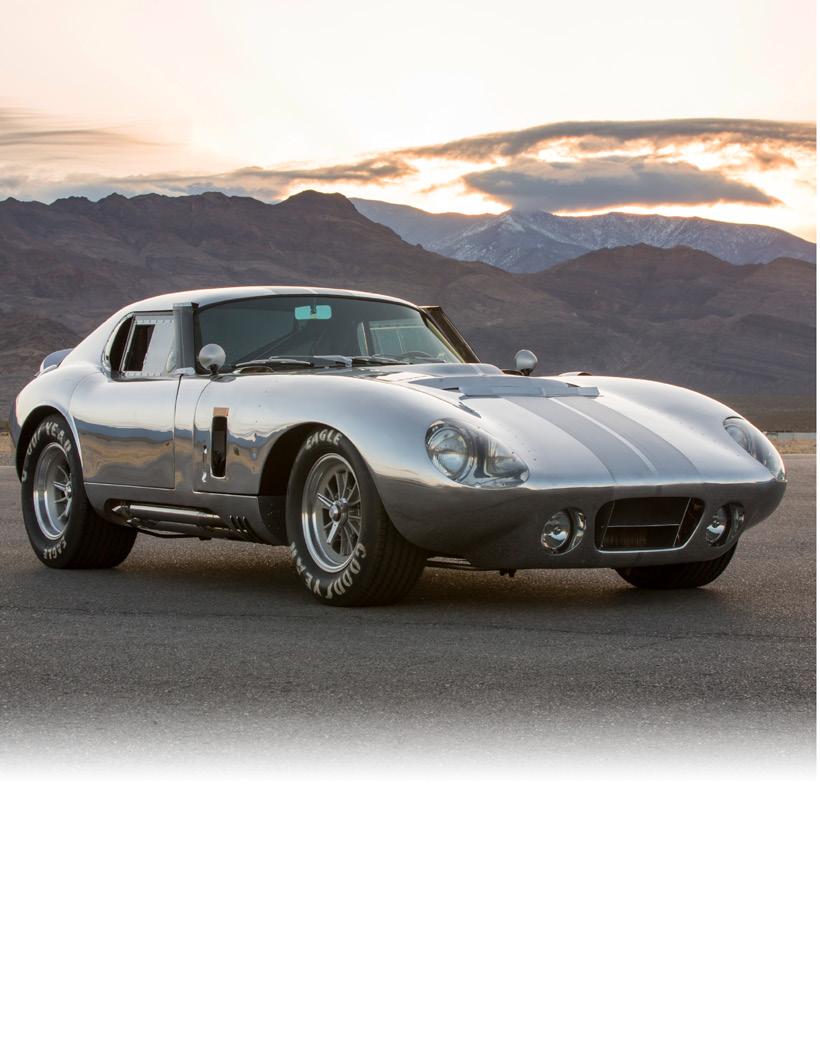 Shelby Daytona Coupe CSM - CSX9950 In honor of Shelby American winning the FIA World Sportscar Championship in 1965, Shelby built 50 Daytona Coupes to commemorate the 50th anniversary of the