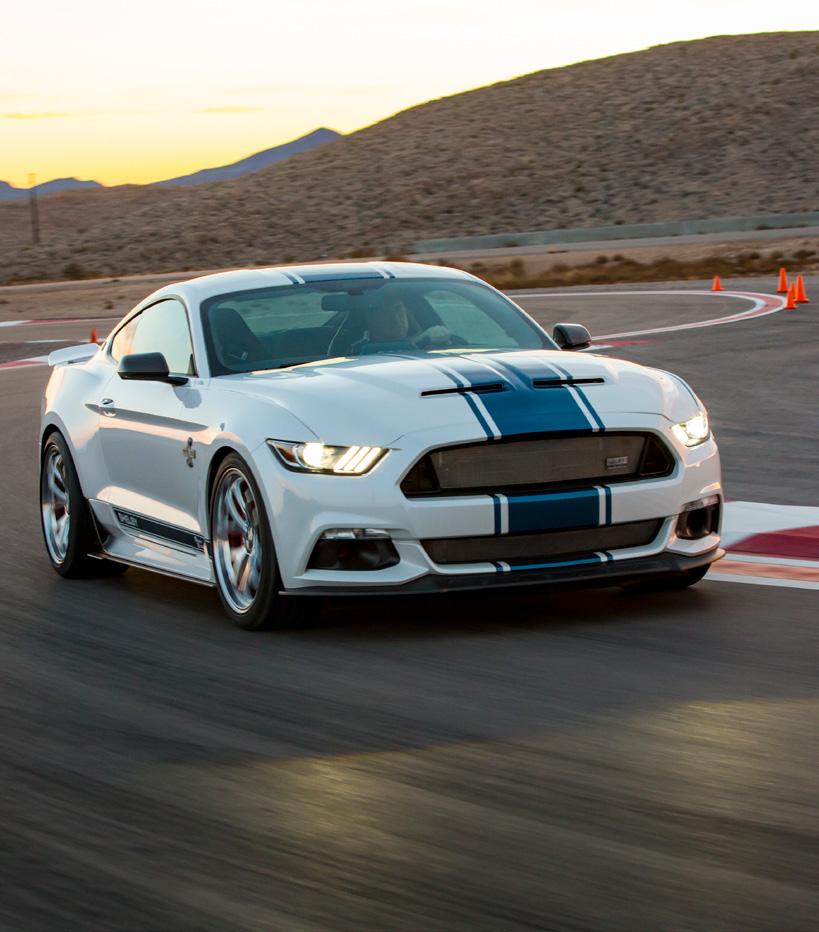 50th Anniversary Super Snake CSM - 17SS0001P Fifty years after the first white with blue striped Super Snake rumbled out of the factory,shelby American.