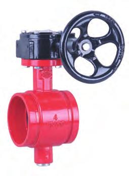 16 Grooved Butterfly Valve (D81X4, D381X4), PN/16 D81X4 Design Standard: BS EN 593 Connection Ends: Groove to ISO 6182 Top Flange standard: ISO 5211 Stem drive by keys, parallel or diagonal square or
