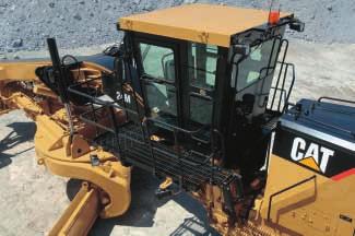 The standard secondary steering system automatically engages a ground driven hydraulic pump in case of a drop in steering pressure, allowing the operator to steer the machine to a stop.