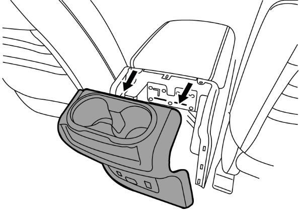 INSTALLATION PROCEDURE: Fig. 3 1) Turn ignition switch to "OFF" position. Disconnect negative battery terminal. a) Lower both driver and passenger windows to prevent damage.