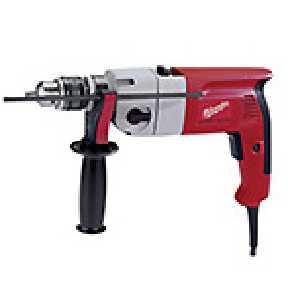 Milwaukee - CORDED Power Tools WBS Drills - Milwaukee Corded Milwaukee Corded Drills MLT02346 MLT31026 MLT31076 MLT537820 1/2" - Magnum Drill, Hole-Shooter, 8' QUIK-LOK Cord 1/2" D-Handle Right Angle
