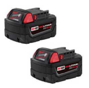 Milwaukee - Cordless - Power Tools Batteries - for Milwaukee Cordless Tools Milwaukee 48-11-1850 18V RedLithium Battery Milwaukee 18V Battery Pack - 48-11-1850 The M18 Redlithium XC5.