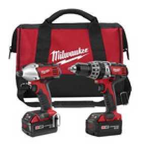 1/4" Hex Impact Driver, Work LIght, (2) M18 XC High Capacity Red Lithium Batteries, 1-Hour Charger, General Purpose Sawzall Blade, and Contractor Bag.