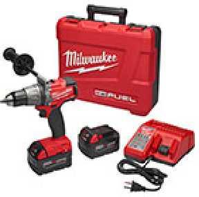 MLT261521 M18 Cordless 3/4" Right Angle Drill w/ Charger & Battery Pack Milwaukee 2704-20 M18 Hammer Drill/Driver Milwaukee M18 Hammer Drill/Driver 2704-20 (1) M18 FUEL 1/2" Hammer Drill/Driver (Bare