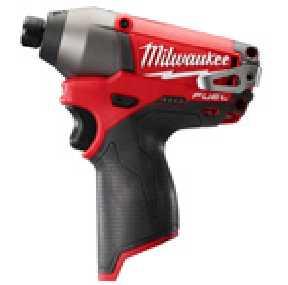 Milwaukee - Cordless - Power Tools Cordless - Impact Drivers Milwaukee 2453-20 M12 Fuel Impact Driver Milwaukee M12 Fuel 1/4" Hex Impact Driver 2453-20 Powerstate brushless motor delivers up to 1,200