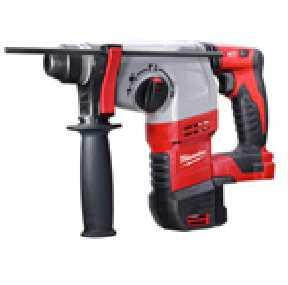 Milwaukee - Cordless - Power Tools Cordless - Rotary Hammers Milwaukee 2605-20 M18 Rotary Hammer Milwaukee M18 Cordless SDS-Plus Rotary Hammer 2605-20 Powerful 18-volt motor delivers 0-1,400 RPM,