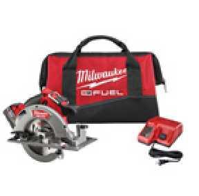 Milwaukee - Cordless - Power Tools Cordless - Saws Circular Saw Kit Milwaukee M18 2730-21 M18 FUEL 6-1/2" Circular Saw Kit The M18 FUEL 6-1/2" Circular Saw Kit features the fastest saw in its class,