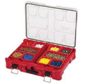 Tool Storage Organizers, Boxes & Pouches Tool Boxes Tool Boxes - Milwaukee Miwaukee 48-22-8430 Packout Organizer Mikwaukee 48-22-8430 Packout Tool Box Part of the industry's most versatile and most