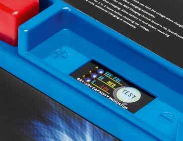 Safe A Shido Lithium battery is completely maintenance-free,