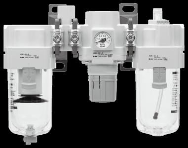 Prssur switch pplicabl sris ir Filtr Rgulator Lubricator (C2 to C4-) Filtr Rgulator Lubricator (C2 to C4-) *