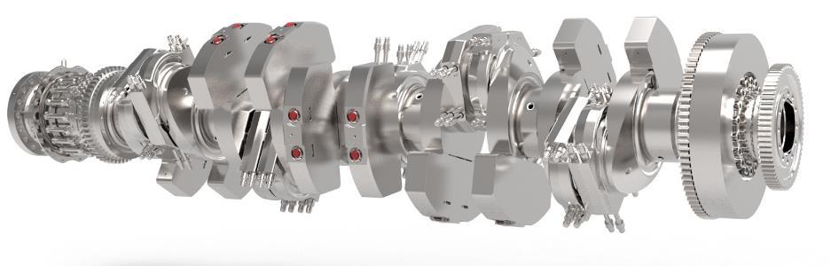 ALL EXPERIENCE & COMPETENCE GATHERED IS BUILT INTO THE CORE Crankshaft Constant main &