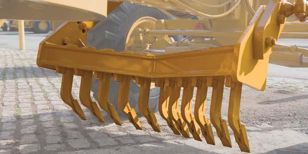 Front Mounted Groups A front mounted push plate/counterweight or front blade can be ordered.