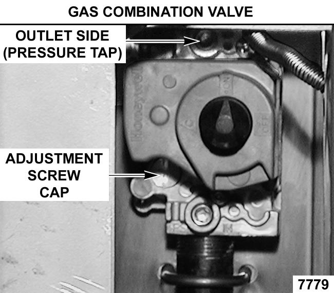GAS BRAISING PANS - SERVICE PROCEDURES AND ADJUSTMENTS NOTE: Accurate gas pressure adjustments can only be made with the gas on and the main burners lit. 9.
