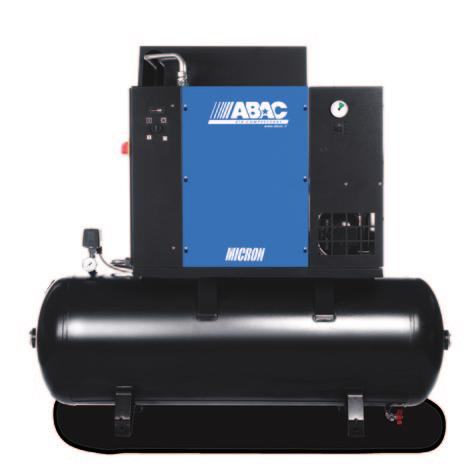 Energy efficiency comes with technology The Micron screw compressors are up to