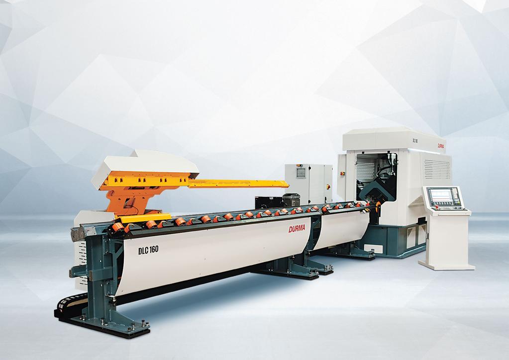 DLC 1 L Angle Processing Center DURMA L Angle series has been designed to be a time saver. Less installation time, less adjustment duration and less tool changing process.