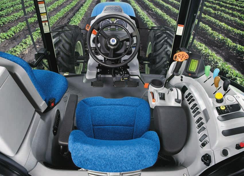 Comfortable command center High-visibility Horizon cab provides ultimate control and convenience. A lot of space and a lot of thought is included in the design of the Horizon cab.