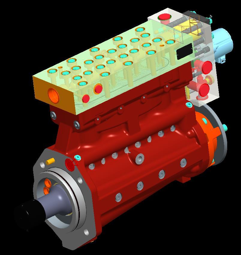 Woodward HPCR1 Pump Designed for Tier IV Common Rail