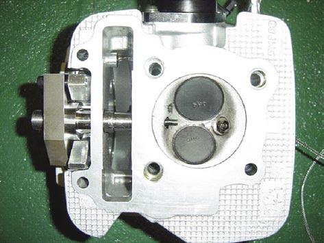 TEMPERATURE MEASUREMENT OF UNBURNED GAS IN A PRODUCTION ENGINE Bore x stroke: 70 x 58 mm Compression ratio : 9.
