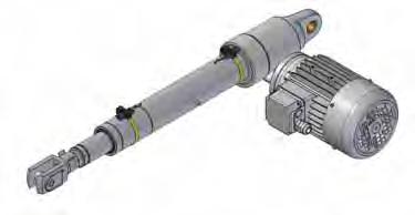 Linear actuators ATL Series with acme screw 7 sizes available load capacity from 4 kn to 80 kn linear