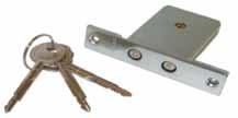 Locks Cylinder Security Gate Lock Cylinder included Brass bolt & fore-end