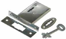 Rigid Steel Construction Pin tumbler locking mechanism For use in sliding