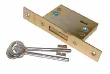 Locks 2 Pin Deadlock Star key with 12 pin tumbler High security lock Suitable for security gates & wooden