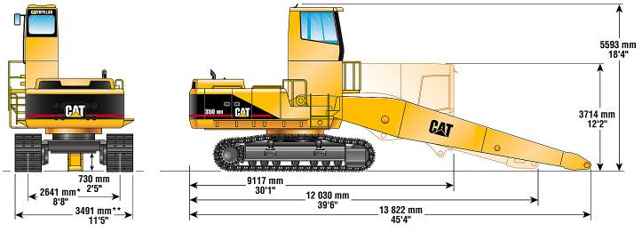 Standard Equipment Note: Standard equipment may vary. Consult your Caterpillar dealer for specifics.
