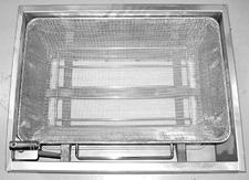 Ensure the filter pan, bottom screen, crumb basket, and the hold down ring are thoroughly dry before placing