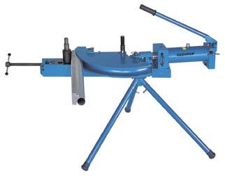 pipe bending systems E 249 Bending tools Consisting of bending former, pipe holder and aluminium slide rail stainless steel pipes - chemically nickel plated Special sizes available on request Bending