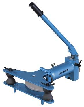 pipe bending systems 259-260 Pipe bending machine 3/8" - 3" For gas and water pipes EN 10255 (DIN 2440/2441) up to Pressure 160 kn Delivery in assembly case Available in various designs: - manually