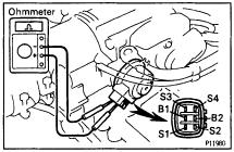 If operation is not as specified, check the IAC valve, wiring and ECM. 2. California only: INSPECT AIR ASSIST SYSTEM A.