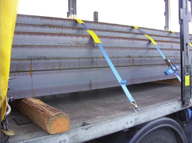 Edge protection is needed to protect the strap from sharp or abrasive edges of the product or trailer.