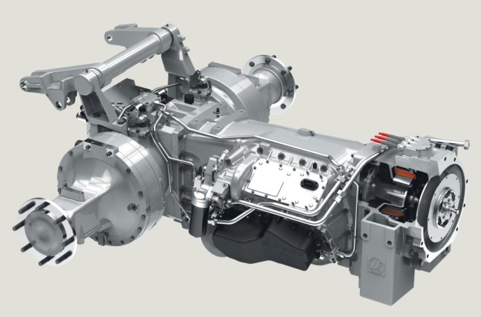 28 become a hybrid system able to recover braking energy, provide short-term engine load relief, and allow the engine to work in a more efficient operating range; this system includes an electric