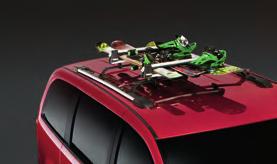 (1) Hitch-mount carrier comes in two-bike and four-bike styles (both fit 2-inch receivers) that fold down to allow for your vehicle s liftgate to open without having to remove bikes.