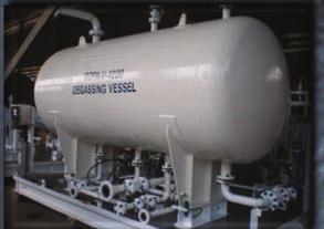 Filter Fuel Gas Skid Degassing Vessel