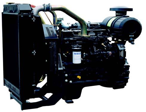 GENSET ENGINE NEF The 4 and 6 cylinder Diesel engines of the NEF family, are the most versatile and efficient offered by Iveco Motors in genset duty market engines.