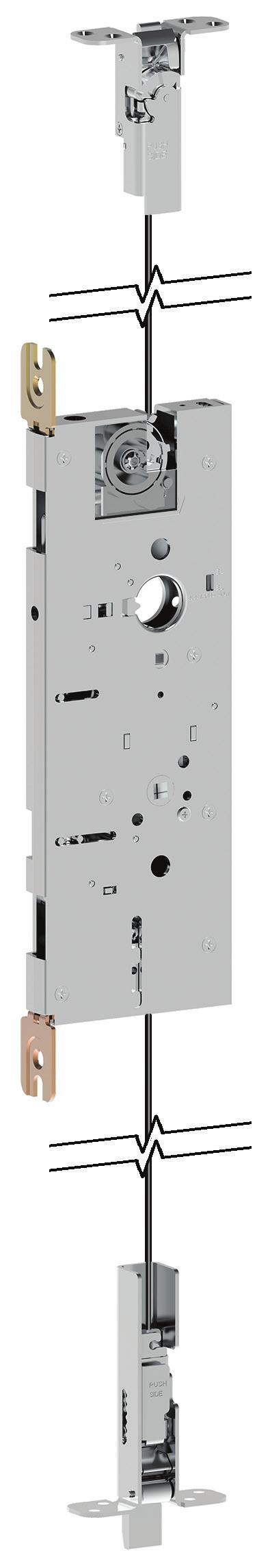 Schlage LM9200 The Schlage LM9200 is intended for lever x lever applications where levers are on both the inside and outside of the door.