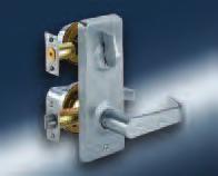 Two optional finishes J200 Series Interconnected Locksets These interconnected locksets are built with a cylindrical chassis and tubular