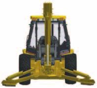 D Backhoe Loader Backhoe Dimensions and Performance () () () (7) () (9) Standard Stick Extendible Stick Extendible Stick Retracted Extended Digging depth, SAE (max) 9 mm/ ft in mm/ ft in mm/ ft in