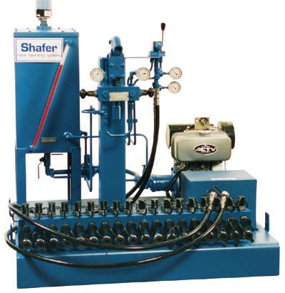 The unit is connected to the valve actuator by a hydraulic umbilical equipped with quick disconnect couplings. Smooth, continual, high pressure fluid is delivered to the actuator.