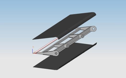 Design / Construction of Composite Rudders for Flutter Simulations