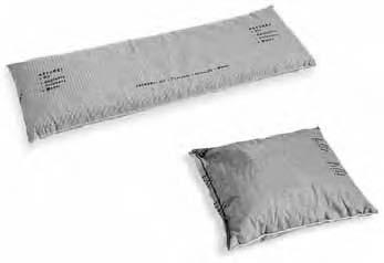 Personal Safety 1070303 Absorbent Pillows Warranty: Manufacturer s Chemical Spill Protection Absorbent pillow soaks up small to medium-size spills of oil and other nonaggressive fluids (works best
