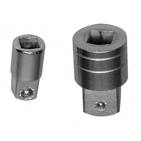 Hand Tools (Inch) Socket Drive Adapters 1058831 Part Number Description Size Replacement Bit 213-4437 Socket Adapter 1/4 in Female to 3/8 in male -- 261-0443 Socket Adapter 3/8 in Female to 1/4 in
