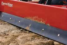 [2] 4-position scarifier shanks provides a variety of digging depths of up to 4". Model 483-4' (1.2 m) width For tractors 20-40 hp, Cat. I Model 604-5' (1.5 m) width For tractors 20-45 hp, Cat.