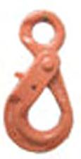 Grade 100 Self Locking Eye Hooks Easily attaches to Grade 100 chain with Shackle or connecting link Approved for overhead lifting, when all components are grade 100.