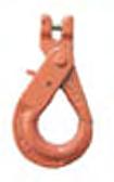 Grade 100 Self Locking Clevis Hooks Easily attaches to Grade 100 chain with pin and cotter Approved for overhead lifting, when all components are grade 100.
